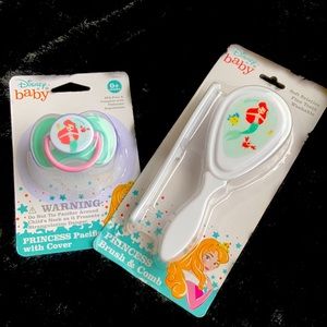 Disney baby brush & comb| pacifier bundle